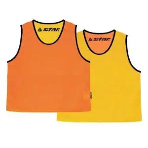 팀조끼 L 오렌지 옐로우