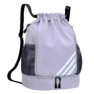 유닛키즈 농구공가방 백팩 그레이