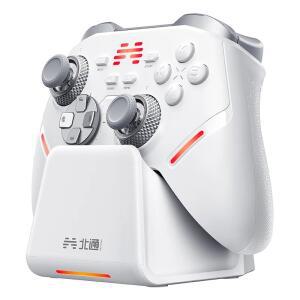 Beitong kunpeng 40 스마트 컨트롤 게임 패드 3 모드 TMR 조이스틱 버튼 스위치 충전기가 PC 게이머