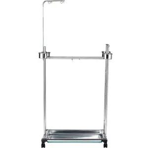 앵무새 훈련 받침대 스테인리스 스탠드 프레임 랙