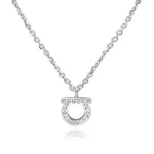 페라가모 목걸이 76 0131 0696655 간치니 크리스탈 여성목걸이