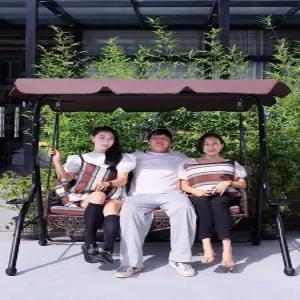 다인용 자외선 야외 그네의자 차단 정원그네 야외그네