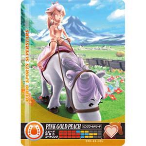 닌텐도 마리오 스포츠 슈퍼스타 아미보 카드 경마 핑크 골드 피치, 스위치, Wii U, 3DS용