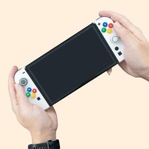 닌텐도 호환 스위치 용 호환 실리콘 버튼 캡 2 그립 조이스틱 + 스티커 세트 Switch2 게임 콘솔 호환 액세