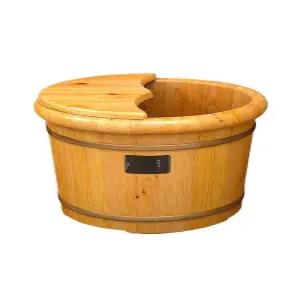 가정용 히노끼 족욕통 발찜질 족욕기 부종 완화 보온