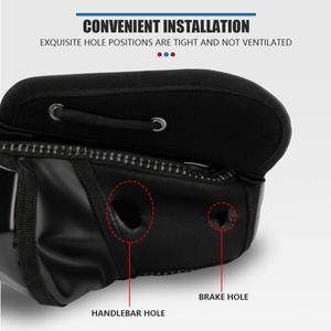 바이크 오토바이 핸들 바 장갑 스쿠터 겨울  방수  핸드 커버 카바 머프