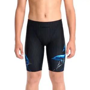 [닉스원] 남아동 5부 NSJB-1066PR 주니어 실내수영복 선수용 블랙