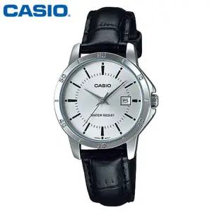카시오 시계 LTP-V004L-7A 여성용 손목시계 가죽밴드 CASIO 정품