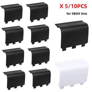 XBOX 호환 호환 One S/X 컨트롤러 배터리 쉘 도어 뚜껑 호환 액세서리 용 호환 5/10Pcs 교체 커버 카바 뒷