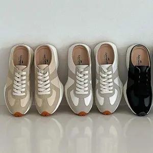 |KCS7F28|여성용 데일리 통굽 에어 슬립온 뮬