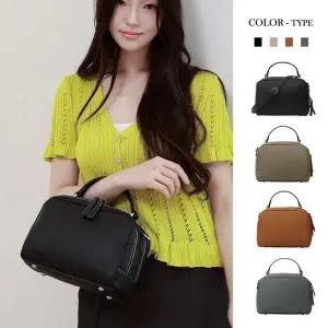 고급 소가죽 토트백 크로스벡 여성 가죽 데일리백 RH2006 (4color)