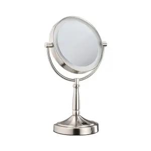 10배 확대 LED 스탠드 탁상거울 브래킷 휴대용 수리 작업