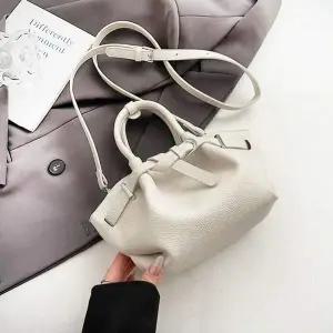 가죽가방 여성 데일리 캐주얼 미니 토트백 겸용 크로스백