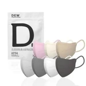 (100% 국내생산) 프리미엄 듀 새부리형 황사보건용마스크 100매 (KF94) 대형