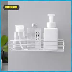 아워꾹 KK 일자형 욕실일자선반 홈드림 접착식 욕실선