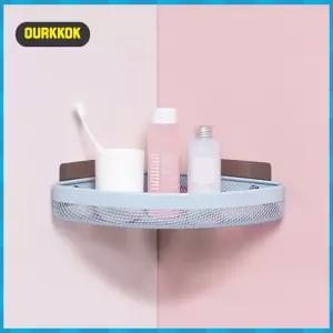 아워꾹 KK 욕실 욕실용품 스텐망 접착식 코너선반(블