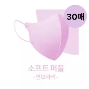 아이코코 마스크 소프트퍼플 KF94 소형(S) 10매 3팩