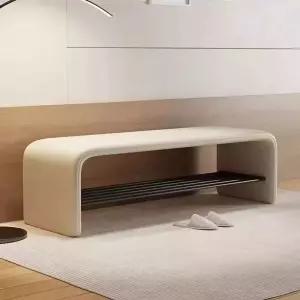 현관 벤치 슬림 의자 북유럽 소파 신발장의자 미색 정리대