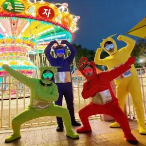 디얼픽 텔레토비옷 의상 캐릭터 홈파티 우정 파티