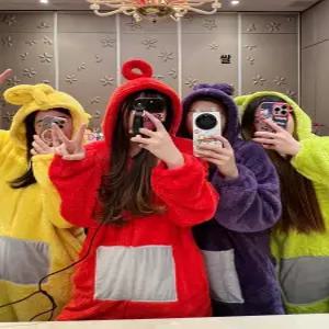 디얼픽 텔레토비옷 파자마 파티 잠옷 캐릭터 우정