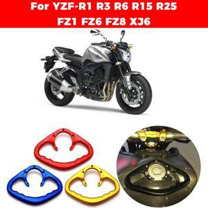 [호환품]야마하 YZF R1 R3 R6 R25 FZ1 FZ6 FZ8 XJ6 바이크 오토바이 연료 탱크 브래킷 뒷좌석 승객 손잡이