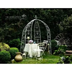 장미 지지대 정원 펜스 아치 하얀 랙 아치돔 울타리 웨딩 유럽 넝쿨