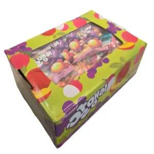 오리온 알맹이 젤리세트 대용량 포도+자두+리찌 알맹이 (36g x 36개입) x 1박스/대용량/어린이/학교/간식/인기간식