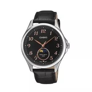 [카시오] 남성 가죽 손목 시계 문페이즈 MTP-M110L-1A
