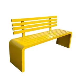 야외용 벤치 공원 철제 스틸 등받이 펜션 의자 휴게실 정원 테라스 스테인레스