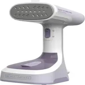 블랙+데커 이지 스토어 프로 폴더블 스티머 GS0311-0PD 45초 열선 엑스트라 롱 파워 코드 및 보푸라기 제거