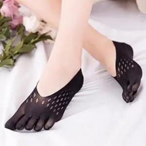 여자 여름 발가락 양말 땀흡수 습기 예방 페이크삭스_23494515