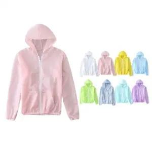초경량 여성용 후드 집업 바람막이 여름 점퍼 잠바 윈