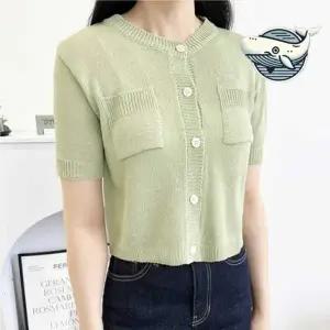 여름 캐주얼 크롭 가디건 귀여운 더블 포켓 니트 비치 카디건 숄 가디건 루즈핏 얇은 용 로브 여성