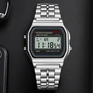 메탈 수능 군인 군대 손목 전자 시계_23492891