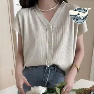 모던 브이넥 가디건 여름 데일리 오피스 스타일 얇은가디건 용가디건 여름 볼레로가디건 숄가디건 그물가디