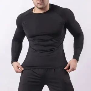 보온 기모 히트핏 액티브남성 티셔츠