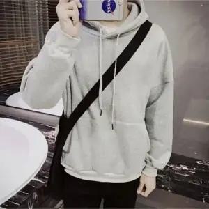 남성 베이직 겨울 기모안감 후드 긴팔티 캐주얼 2색