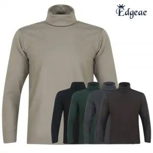 엣지애 남성 기모 폴라넥 긴팔티 MCTW5WS5574