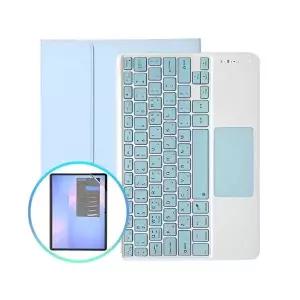 [에이치플러스몰]갤럭시탭S10 FE 터치패드 키보드 케이스+종이질감 액