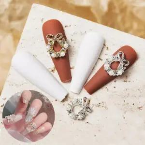 네일아트 럭셔리 지르콘 크리스마스 진주 파츠 3종_23931578