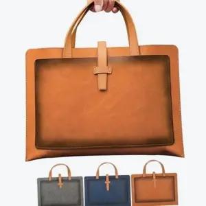 대용량 서류가방 비즈니스 데일리 노트북 직장인 남성 가죽