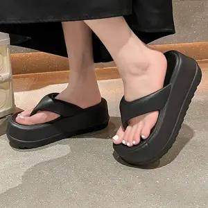 미니멀 플랫폼 여성 2컬러 플리플랍 쪼리 ZG플랍2