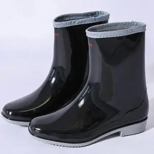 여성 방수 장화 패션 3컬러 레인부츠 레인19N