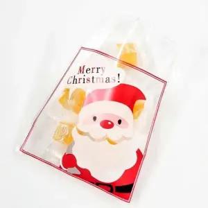 ( )크리스마스 선물 포장 구디백 칼라OPP 산타투명_23938471
