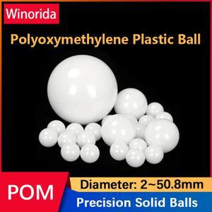 폴리옥시메틸렌 고체 POM 플라스틱 볼 정밀 베어링 롤링 비드 2/2.38/2.5/2.778/3/3.175/3.5/4/4.5/4.763/5