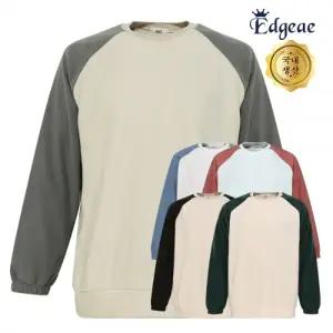 엣지애 남성 오버핏 나그랑 후리스 맨투맨 MCTW4HT5436