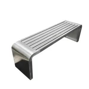 공원 벤치 스테인레스 야외 등받이 의자 평벤치 정류장 휴게시설 좌석
