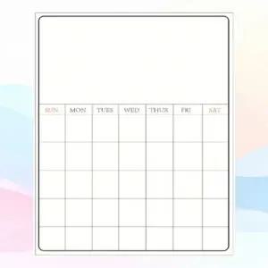 WL 냉장고 강력 자석 메모 붙이는 화이트 보드 식단표