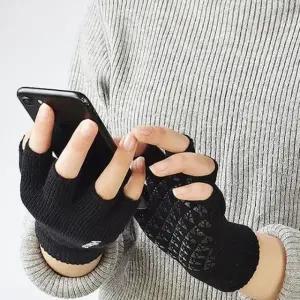 WL 니트 손가락반장갑 여성 키보드 마우스 손토시 어린이