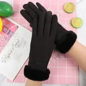 WL 포근한 융털 기모 터치 여성장갑